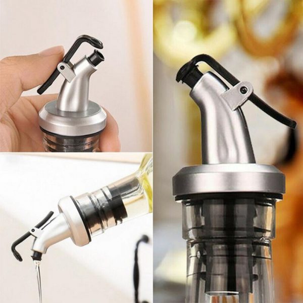 Olive Oil Sprayer Liquor Dispenser Wine Pourers Flip Top Stopper oiler nozzle oil bottle stopper Kitchen Bar Tools - Image 4