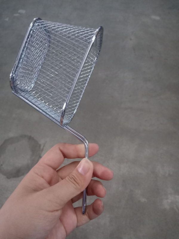 1PC Stainless Steel Metal Basket Serving Food Presentation Cooking Tools French Fries Basket Mini Fry Storage Kitchen Housewares - Image 6