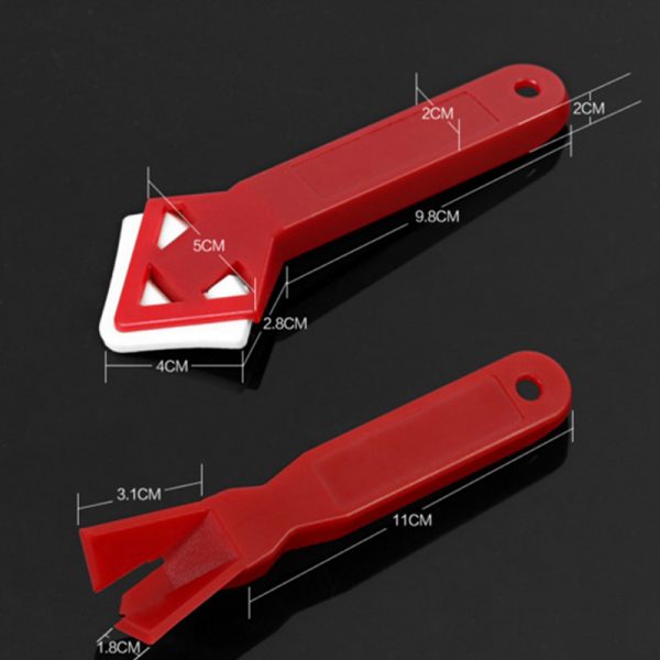 2 Pieces / set Mini Handmade Tools Scraper Utility Practical Floor Cleaner Tile Cleaner Surface Glue Residual Shovel - Image 2