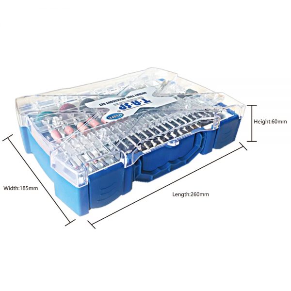 268pcs Mini Drill Bit Set Abrasive Rotary Grinding Sanding Polishing Cutting Tools Kit for Diyer  Dremel Accessories Set - Image 6