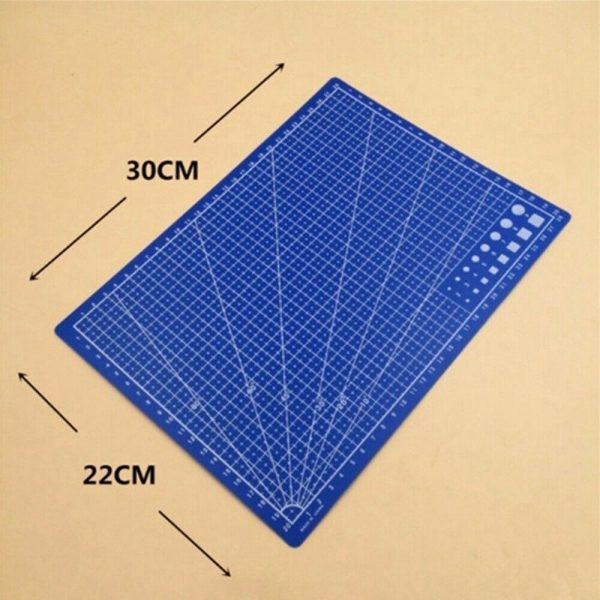 A4 PVC Double-sided Cutting Mat Pad Patchwork Cut Pad A4 Patchwork Tools Manual DIY Tool Cutting Board Double-sided Self-healing - Image 3
