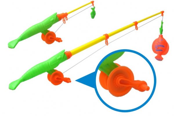 Children Boy girl fishing toy set suit magnetic play water baby toys fish square hot gift for kids Free Shipping GYH - Image 3