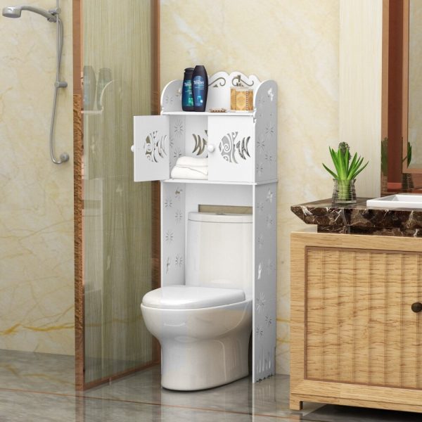 Creative Toilet Toilet Storage Rack Floor Toilet Waterproof Multi-storey Bathroom Storage Rack Hole-free Lockers Bathroom Stuff - Image 6