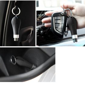 Новый аварийный молоток, мини-молоток безопасности, брелок для ключей, аварийный инструмент для автомобиля, брелок для автомобильного стекла, резак для ремня безопасности