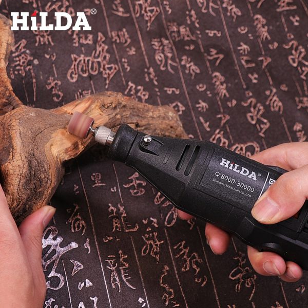 HILDA Electric Drill Dremel Grinder Engraver Pen Grinder Mini Drill Electric Rotary Tool Grinding Machine Dremel Accessories - Image 6