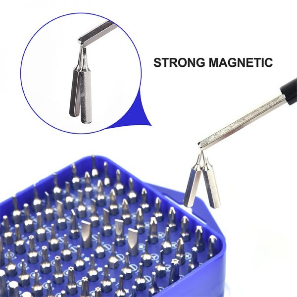KINDLOV Phone Repair Tools Kit Screwdriver Set Precision 115 In 1 Magnetic Torx Hex Bit Screw Driver Bits Insulated Multitools - Image 3