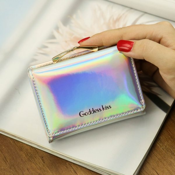MOONBIFFY Stylish Women Luxury Laser Mini Wallet Card Holder Clutch Coin Purse Leather Handbag Purse Bag Limit 80 Sell at a loss - Image 6