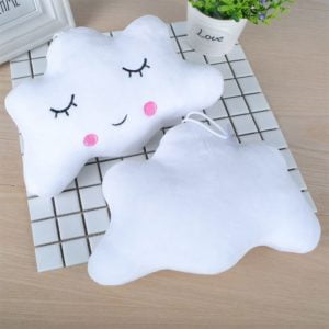 New Cute Baby Pillow Kids Baby Cushion Cotton Baby Room Decor Child Soft Newborn Bed Doll Gifts Kids Doll Baby Seat Plush