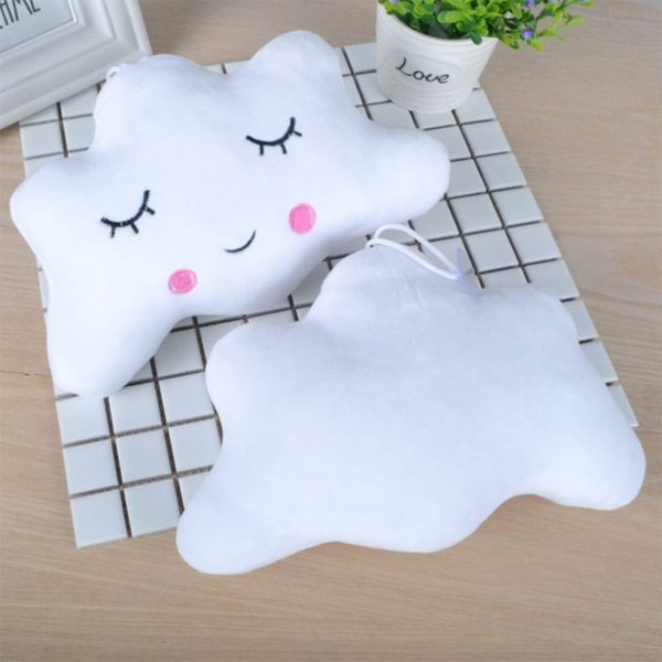New Cute Baby Pillow Kids Baby Cushion Cotton Baby Room Decor Child Soft Newborn Bed Doll Gifts Kids Doll Baby Seat Plush