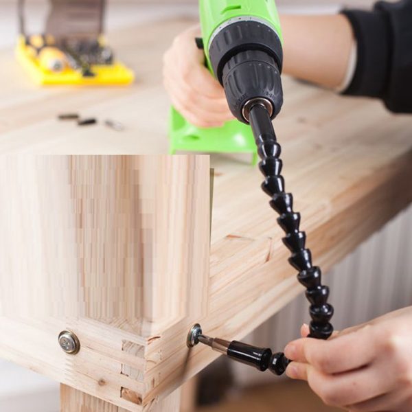 OMY 295mm Flexible Shaft Screwdriver Extension Dremel Link Rod Drill 1/4' Flexible Drill Connecting Link Power Tool Accessories - Image 4