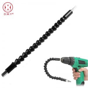 OMY 295mm Flexible Shaft Screwdriver Extension Dremel Link Rod Drill 1/4′ Flexible Drill Connecting Link Power Tool Accessories