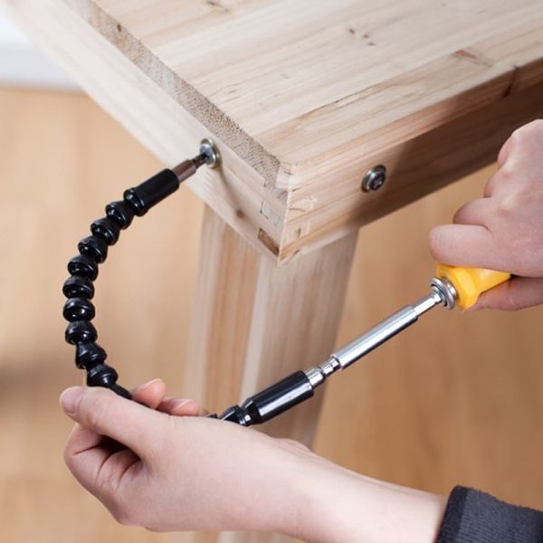 OMY 295mm Flexible Shaft Screwdriver Extension Dremel Link Rod Drill 1/4' Flexible Drill Connecting Link Power Tool Accessories - Image 5