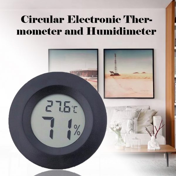 Outdoor Sports Thermometer Reptile Electronic Hygrometer Round Hygrometer Camping Equipment Tool Accessories Outdoor Gadget - Image 6