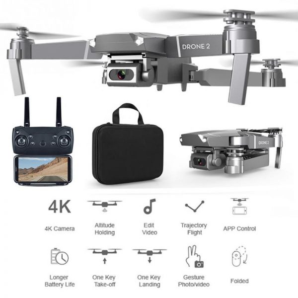 Drone 4K 2020 New E68 WIFI FPV Mini Drone With Wide Angle HD 4K 1080P Camera Hight Hold Mode RC Foldable Quadcopter Drone - Image 6
