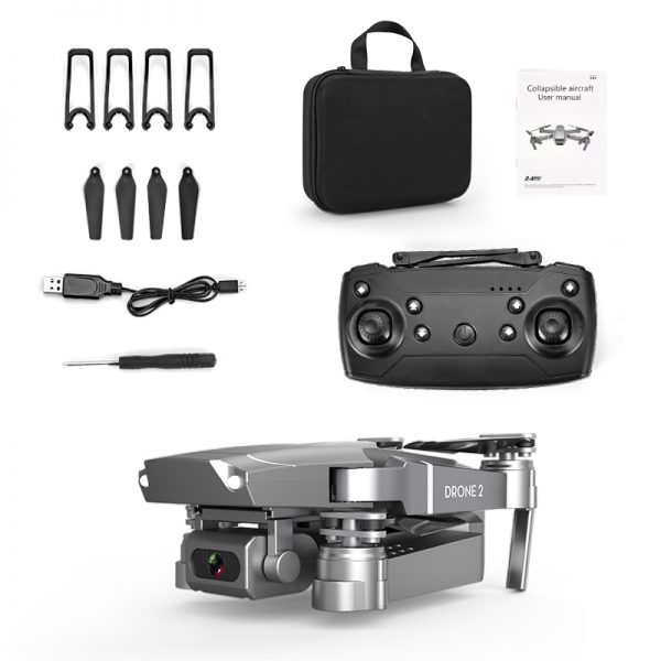 XKJ 2020 New E68 WIFI FPV Mini Drone With Wide Angle HD 4K 1080P Camera Hight Hold Mode RC Foldable Quadcopter Dron Gift - Image 3