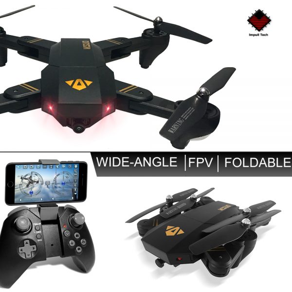 XS809W Mini Foldable Drone RC Selfie Drone With Wifi FPV HD Camera Wide Angle Altitude Hold RC Quadcopter Drone FSWB - Image 2