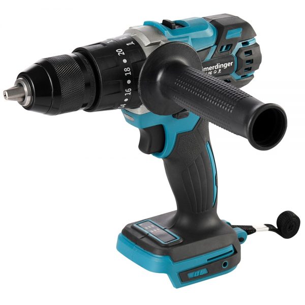 18V 13mm cordless impact drill brushless impact drill screwdriver drill body compatible 1830 1840 1850 1860 - Image 2