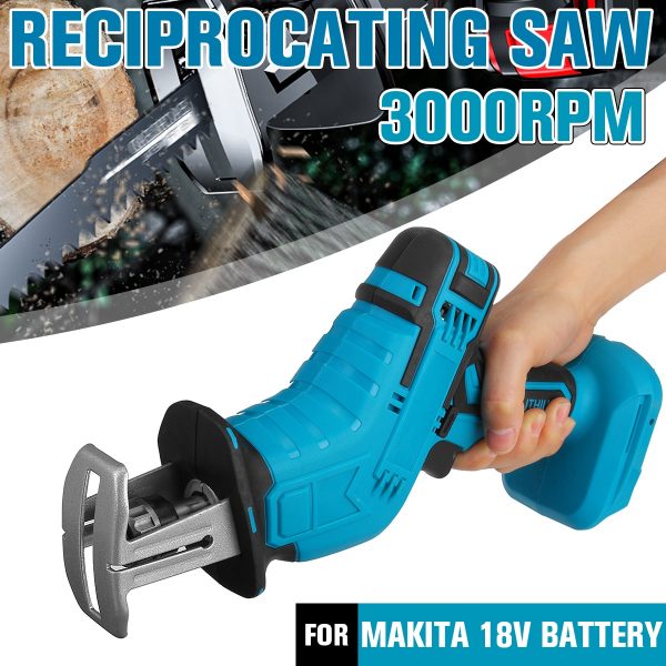 18V Cordless Reciprocating Saw Portable Replacement