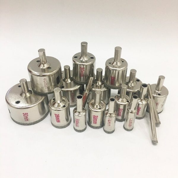 1pcs 3mm-60mm Diamond Coated Drill Bit Tile Marble Glass Ceramic - Image 2