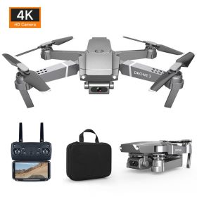 Новинка 2020 года, мини-дрон E68 Wifi Fpv с широкоугольной камерой HD 4K 1080p, режимом удержания высоты, радиоуправляемый складной квадрокоптер-дрон в подарок