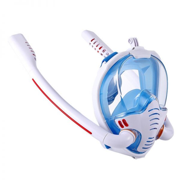 Adult Men Women Swimming Mask Double Breathing Tube Silicone Full Masks Scuba Diving Goggles Equipment Snorkeling -40 - Image 5