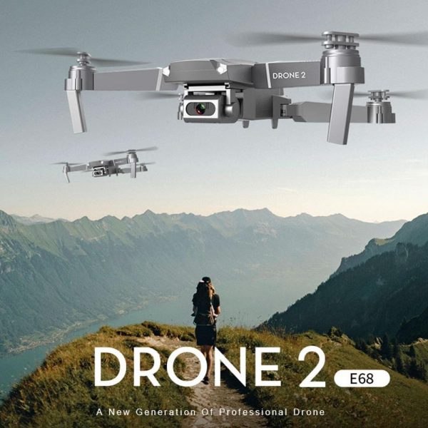 Drone 4K 2020 New E68 WIFI FPV Mini Drone With Wide Angle HD 4K 1080P Camera Hight Hold Mode RC Foldable Quadcopter Drone - Image 4