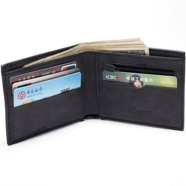 Fashion Leather Men Wallet Clutch Business Cell Phone Bag Organizer Card Golder Long Zipper Coin Purse Brand Male Money Bag - Image 2