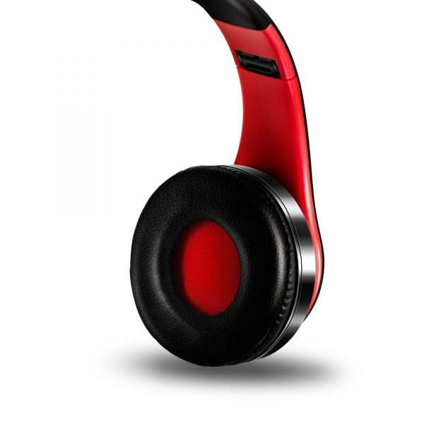 HIFI Stereo Earphones Bluetooth Headphone Music Headset FM and Support SD Card with Mic for Mobile Xiaomi Iphone - Image 5