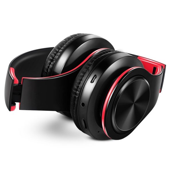 HIFI Stereo Earphones Bluetooth Headphone Music Headset FM and Support SD Card with Mic for Mobile Xiaomi Iphone - Image 3
