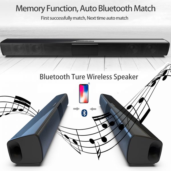 Home theater HIFI Portable Wireless Bluetooth Speakers column Stereo Bass Sound bar FM Radio USB Subwoofer for Computer TV Phone - Image 4
