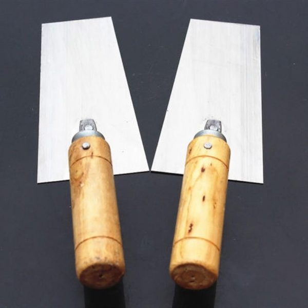 MeterMall Midget Cement Float Margin Trowel Bucket Stainless Steel Concrete Finishing Trowel Spatula Construction Tools - Image 2