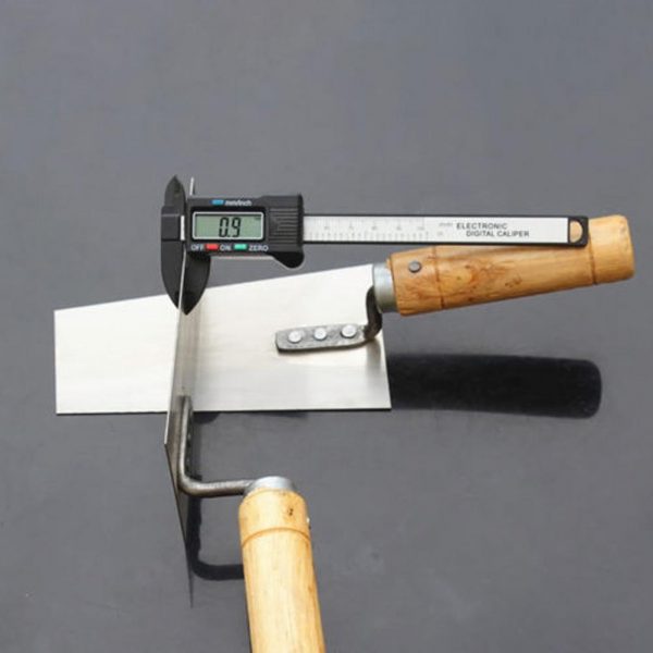 MeterMall Midget Cement Float Margin Trowel Bucket Stainless Steel Concrete Finishing Trowel Spatula Construction Tools - Image 3