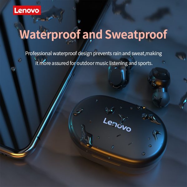 Original Lenovo XT91 Wireless Bluetooth TWS BT5.0 Headphones AI Control Stereo Sport Headset Noise Reduction Earphone With Mic - Image 2