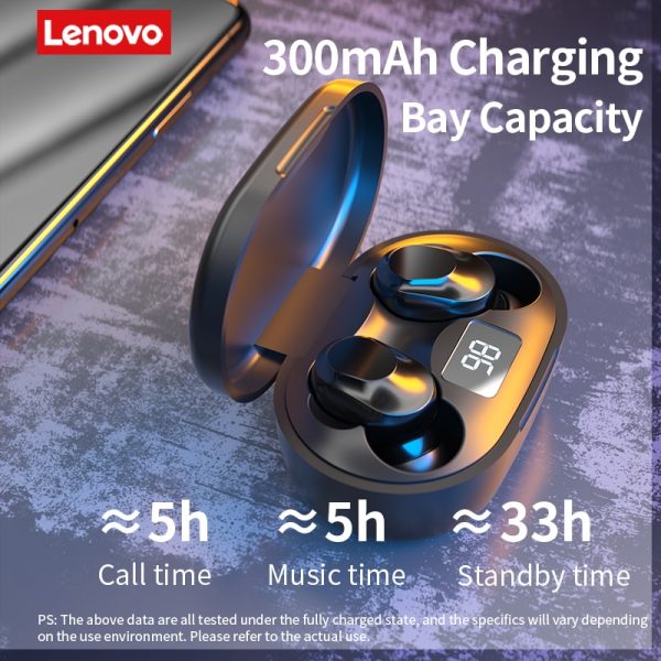 Original Lenovo XT91 Wireless Bluetooth TWS BT5.0 Headphones AI Control Stereo Sport Headset Noise Reduction Earphone With Mic - Image 4