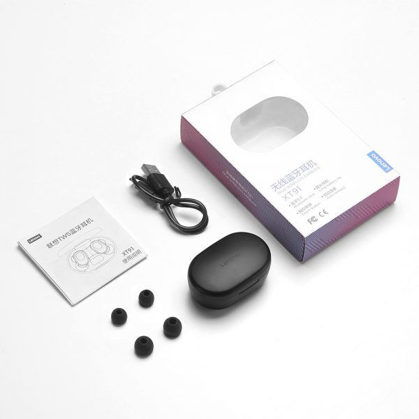 Original Lenovo XT91 Wireless Bluetooth TWS BT5.0 Headphones AI Control Stereo Sport Headset Noise Reduction Earphone With Mic - Image 6