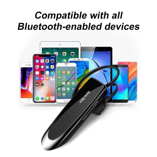 New Bee Bluetooth 5.0 Wireless Headset Earbuds Earpiece with Mic Mini Handsfree Earphones 24Hrs Headphones for iPhone xiaomi - Image 4