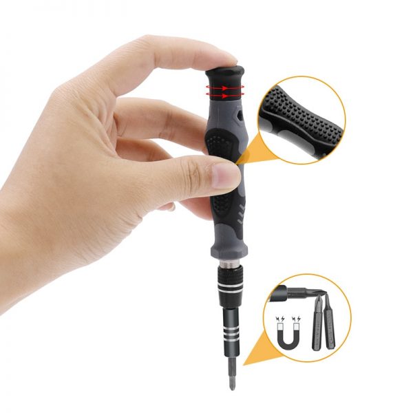 115 in 1 Screwdriver Set Screwdriver Bit Set Multi-function Precision Mobile Phone Repair Device Hand Tools Torx Hex - Image 4