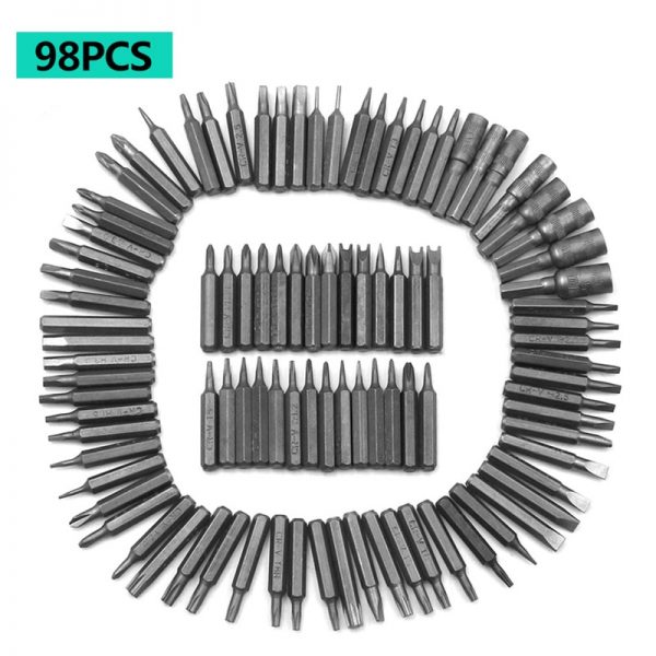 115 in 1 Screwdriver Set Screwdriver Bit Set Multi-function Precision Mobile Phone Repair Device Hand Tools Torx Hex - Image 6