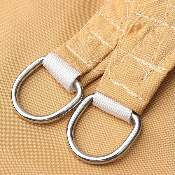 2x3 2x4 2.5x3m 300D Shade Sail Sun Canopy Cover Outdoor trilateral Garden Yard Awnings Waterproof Car Sunshade Cloth - Image 5