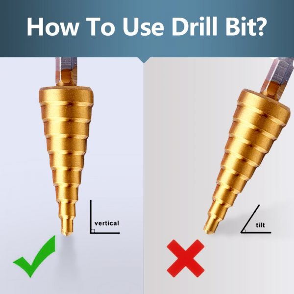 3Pcs 3-12/4-12/4-20 mm HSS Straight Groove Step Drill Bit Titanium Coated Wood Metal Hole Cutter Cone Drill Drilling Power Tools - Image 5