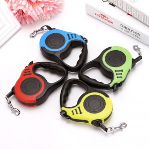 3m 5m Durable Dog Leash Automatic Retractable Nylon Cat Lead Extension Puppy Walking Running Lead Roulette For Dogs