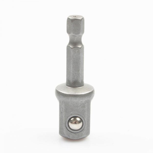 3pcs/set Chrome Vanadium Steel Socket Adapter Hex Shank to 1/4" 3/8" 1/2" Extension Drill Bits Bar Hex Bit Set Power Tools - Image 3