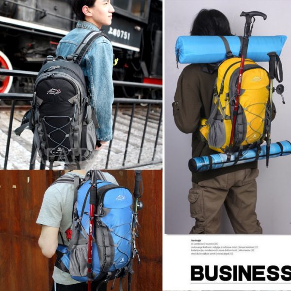 40L Men's Backpack Camping Hiking Trekking Backpacks Travel Backpack Waterproof Tactical Bag Women Men Climbing Bag Big Capacity - Image 6