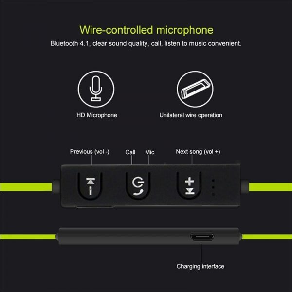 558 Wireless Bluetooth Earphones Earloop Headphones Fone de ouvido Music Sport Headset Gaming Handsfree For All Smart Phones - Image 4