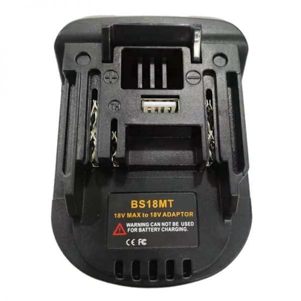 BS18MT Battery Adapter Converter USB For Bosch 18V BAT619G/620 Batteries Convert To For Makita 18V BL 1860 Lithium Battery - Image 2