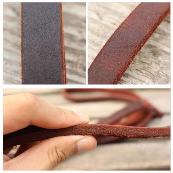 Big Dog Leash High-end Cowhide Leather Leash - Image 4