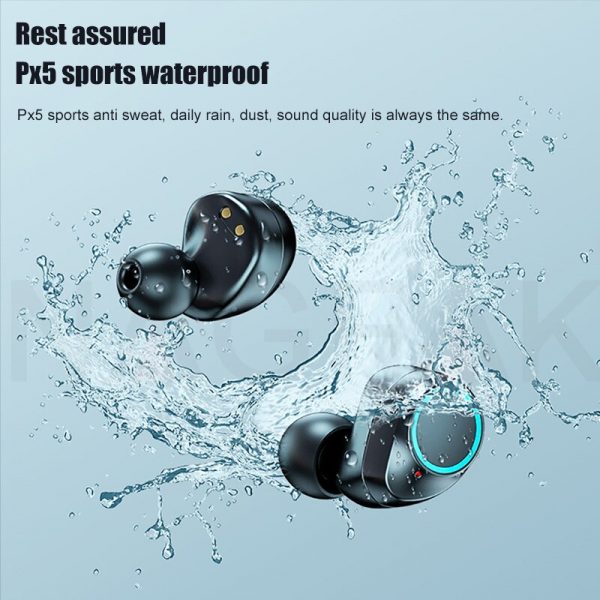 Bluetooth 5.0 Earphones 3500mAh Charging Box Wireless Headphone 9D Stereo Sports Waterproof Earbuds Headsets With Microphone - Image 2