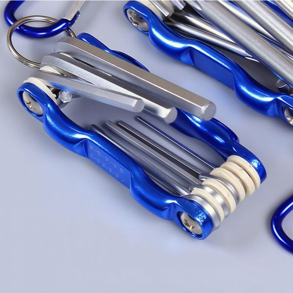 Folding Hex Wrench Metal Metric Allen - Image 2