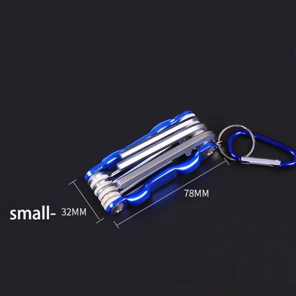 Folding Hex Wrench Metal Metric Allen - Image 4
