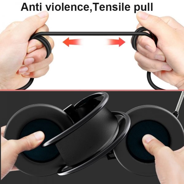 Gamer Headset Gaming Headphones with Microphone For Computer For PC Xbox PS4 Stereo Hifi Stereo Sound - Image 2